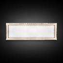 Brookville Lake Indiana Framed Canvas Print, Lake House Decor, Panoramic Wall Art, Travel Poster, Rustic Lake Painting, Nature Art