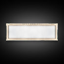 Carters Lake Georgia Framed Canvas Print, Panoramic Lake House Decor, Wall Art, Travel Poster, Rustic Lake Painting, Nature Art