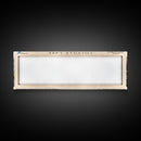 Colville Lake Framed Canvas Print, Lake House Decor, Panoramic Wide Art, Travel Poster, Modern Lake Painting, Nature Art