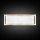 Crean Lake Framed Canvas Print, Lake House Decor, Panoramic Wall Art, Travel Poster, Rustic Lake Painting, Nature Art