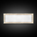 Crean Lake Framed Canvas Print, Lake House Decor, Panoramic Wall Art, Travel Poster, Rustic Lake Painting, Nature Art