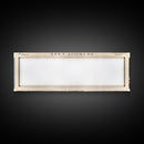 Detroit Lake Oregon Framed Canvas Print, Lake House Decor, Panoramic Wall Art, Travel Poster, Rustic Lake Painting, Nature Art