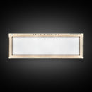 Eufaula Lake Oklahoma Framed Canvas Print, Lake House Art, Panoramic Wall Art, Travel Poster, Modern Lake Painting, Nature Art