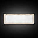 Flagstaff Lake Maine Framed Canvas Print, Panoramic Lake House Decor, Wall Art, Travel Poster, Peaceful Lake Painting, Nature Art