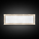 Great Sacandaga Lake Framed Canvas Print, Lake House Art, Panoramic Wall Art, Travel Poster, Serene Lake Painting, Home Decor