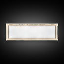 Guntersville Lake Alabama Framed Canvas Print, Panoramic Lake House Decor, Wall Art, Travel Poster, Peaceful Lake Painting, Nature Art