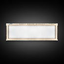 Lower Slide Lake Wyoming Framed Canvas Print, Lake House Decor, Panoramic Wall Art, Travel Poster, Landscape Painting, Bedroom Decor