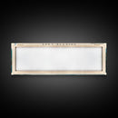 Payette Lake Idaho Framed Canvas Print, Lake House Decor, Panoramic Travel Poster, Landscape Painting, Modern Art