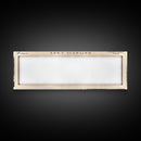 Ramapo Lake New Jersey Framed Canvas Print, Lake House Decor, Panoramic Wall Art, Travel Poster, Scenic Landscape Painting, Contemporary Art