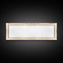 Sevier Lake Utah Panoramic Framed Canvas Print, Lake House Decor, Wall Art, Travel Poster, Tranquil Landscape, Modern Art