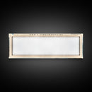 Smallwood Michikamau Lake Panoramic Framed Canvas Print, Lake House Decor, Wall Art, Travel Poster, Scenic Landscape, Bedroom Decor