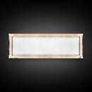 Colville Lake Northwest Territories Framed Canvas Print, Pop Art Panoramic Travel Poster, Bedroom Decor, Midcentury Modern, Wall Art, Scenic Lake House, Nature Art