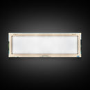 East Lake Oregon Framed Canvas Print, Panoramic Landscape Art, Midcentury Modern, Pop Art, Living Room Wall Art, Travel Poster, Beautiful Nature Art