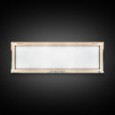 Kingsmere Lake Saskatchewan Framed Canvas Print, Panoramic Wall Art, Midcentury Modern, Pop Art, Bedroom Art, Travel Poster, Home Decor