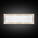 Lake Rabun Georgia Framed Canvas Print, Panoramic Wall Art, Midcentury Modern, Pop Art, Living Room Decor, Travel Poster, Lake House Art