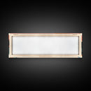 Lake Winnipesaukee, New Hampshire Panoramic Wall Art Framed Canvas Print, Midcentury Modern, Pop Art, Home Decor, Travel Poster, Living Room Art