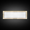 Long Lake, North Dakota Panoramic Wall Art Framed Canvas Print, Midcentury Modern, Pop Art, Home Decor, Travel Poster, Living Room Art