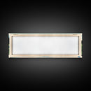 Nagagami Lake, Ontario Framed Canvas Print, Panoramic Wall Art, Midcentury Modern, Pop Art, Home Decor, Travel Poster, Living Room Art