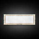 Wallum Lake, Rhode Island Framed Canvas Print, Panoramic Lake House Decor, Midcentury Modern Art, Pop Art, Travel Poster, Bedroom Wall Art