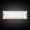 Wellesley Lake, Yukon Framed Canvas Print, Midcentury Modern Lake House Decor, Panoramic Art, Pop Art, Travel Poster, Living Room Wall Art