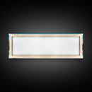 Delhi, India Travel Poster Panoramic Canvas Print, Delhi, India Painting, India Art, Delhi Travel Art, Guest Room Painting