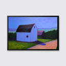 Back Road Barn - Open Edition Canvas Print