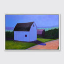Back Road Barn - Open Edition Canvas Print
