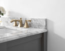 Hayley Bathroom Vanity with Sink and Carrara White Marble Top Cabinet Set Villohome