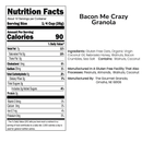 Bacon Me Crazy Granola | Pack of 3 | 12 oz | Gluten, Dairy & Soy Free | The Gourmet Granola