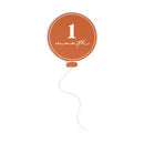 Balloon Birth Milestone Card