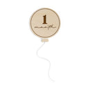 Balloon Birth Milestone Card