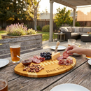 Bamboo Football Cutting Board - 15" x 8.5"