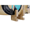 Bamboo Skate & Snowboard Wall Rack