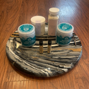 Long Lasting Countertop Lazy Susan | High Quality Hand Poured Turning Table | Multiple Colors | Large 15 3/4"