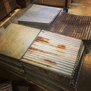 Corrugated Patina Samples - 4"x6"