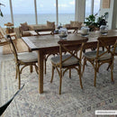 Barny Tan Washable Area Rug