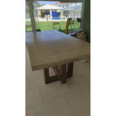 Barocco Aesgaard Lightweight Concrete Rectangular Dining Table - (W)39" (L)94.5" (H)29.5"