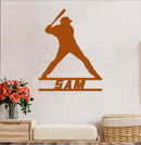 Baseball Player Name Sign