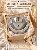 Silver Brass Bathroom Sink