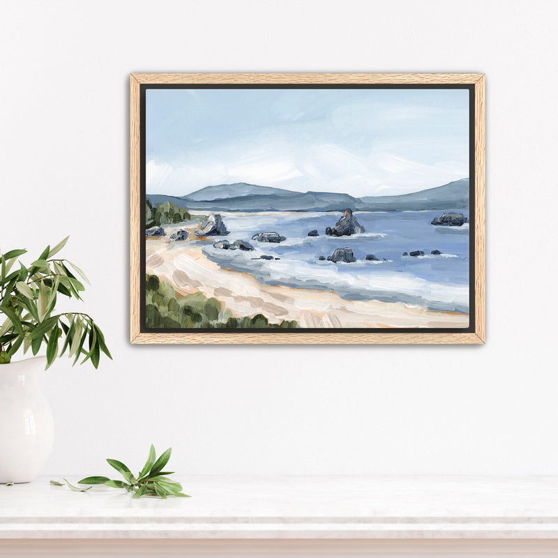 "Battle Rock Beach" Art Print