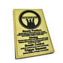 Storage Pocket Patch: Marksmanship Fundamentals