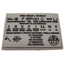 Storage Pocket Patch: Hobo Symbols, Ground to Air Signals, Search and Rescue Markings