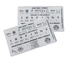 Markings and Signals Decal - Hobo Symbols, Ground to Air Signals, Search and Rescue Markings