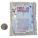 Shim Personal Survival Cards - Wallet Size Vacuum Sealed Survival Packets