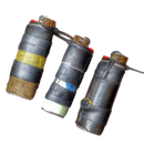 Survival Kit Lighter - Fire Starter outfitted with supplies.