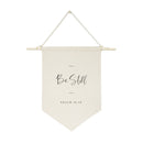 Be Still, Psalm 46:10 Hanging Wall Banner Cotton Canvas Scripture, Bible Hanging Wall Banner