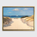 Beach Along Dune Road - Limited Edition Canvas Print