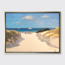 Beach Along Dune Road - Limited Edition Canvas Print