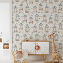 Beach Hut Wallpaper