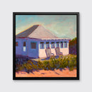 Beachside Bungalow - Open Edition Canvas Print